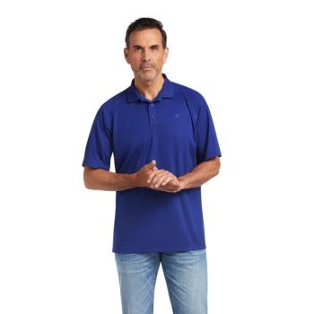 Ariat AC Polo Blau | 1KJFVhEH