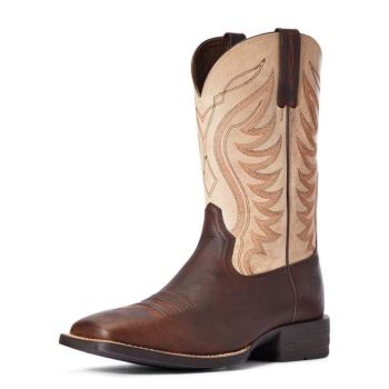 Ariat Amos Western Boot Braun | RqUP6mYA