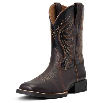 Ariat Amos Western Boot Rot Braun | 3tplSLWa