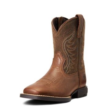 Ariat Amos Western Boot Sorrel Crunch | AwtcjAUk