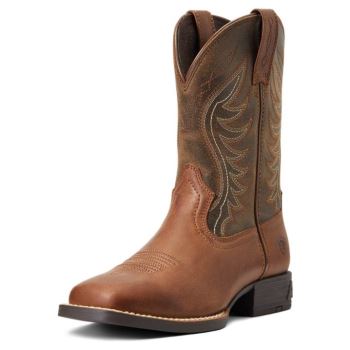 Ariat Amos Western Boot Sorrel Crunch | xFAfQfMN