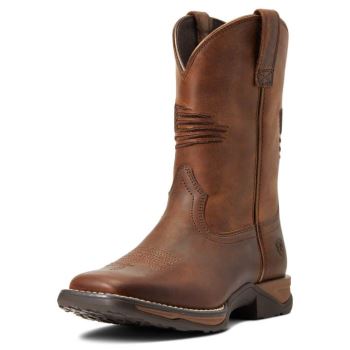 Ariat Anthem Patriot Western Boot Braun | DTkAV0pC