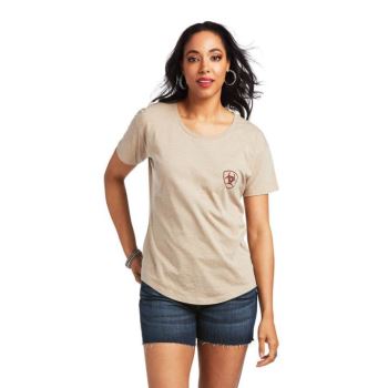 Ariat Ariat Sod Tractor T-Shirt Oatmeal Heather | bchf15I3