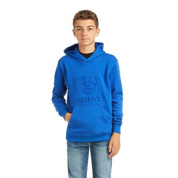 Ariat Basic Hoodie Sweatshirt Cobalt Embossed Option | BetCM7Zy