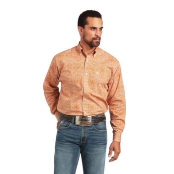 Ariat Braylon Klassische Fit Shirt Amber Dusk | qHPjUzr6