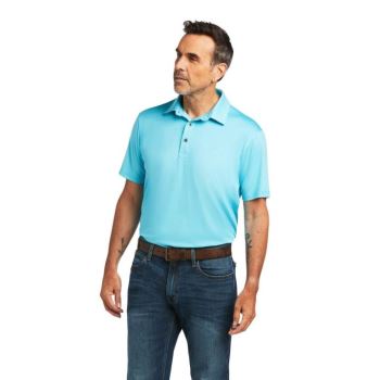 Ariat Charger 2.0 Fitted Polo Bachelor Button | 8V4bT28n