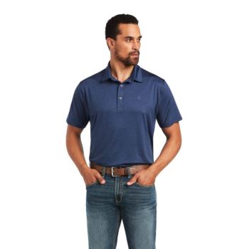 Ariat Charger 2.0 Fitted Polo Navy | kO7ip6gV