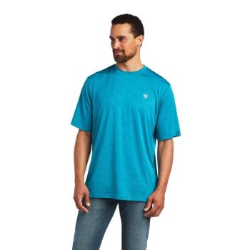 Ariat Charger Basic T-Shirt Young Turq | JxXwzZOu