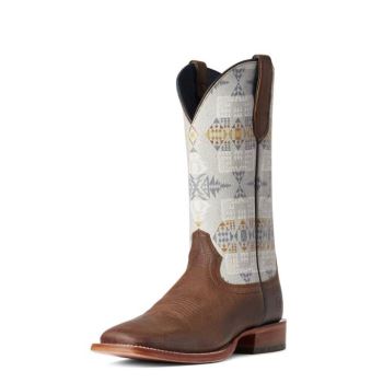 Ariat Circuit Pendleton Western Boot Braun | gMFp4DU5