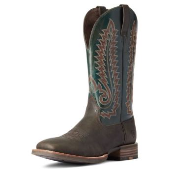 Ariat Creston Western Boot Braun | CVJMkFIb