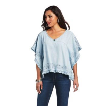 Ariat Eden Top Hellblau | IZdyV06l