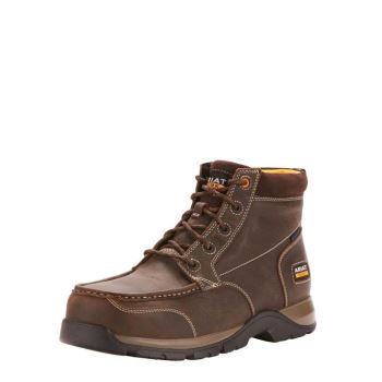 Ariat Edge LTE Chukka Wasserdichte Composite Kappe Arbeits Boot Dunkelbraun | inO3hdtx