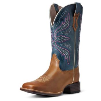 Ariat Edgewood Western Boot Almond Buff | 1BN1VkCV