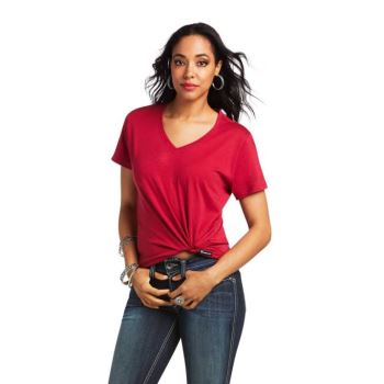 Ariat Element T-Shirt Rot | Gp1jJg0Z