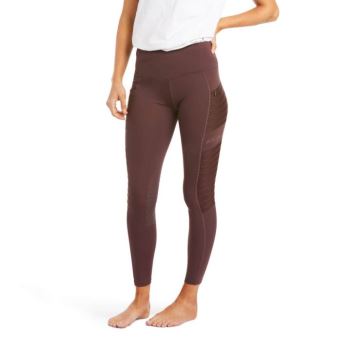 Ariat Eos Moto Knee Patch Tight Cocoa | WhcfWWBY