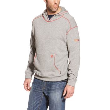 Ariat FR Polartec Hoodie Grau | O3RPVe4c