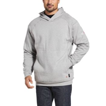 Ariat FR Rev Pullover Hoodie Silber | 0C01yBlu