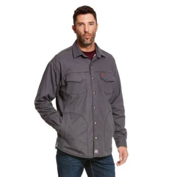 Ariat FR Rig Shirt Jacket Grau | TeIgwaBI