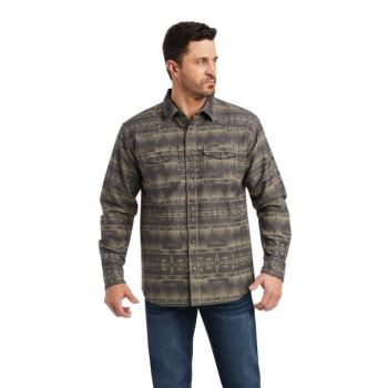 Ariat Harris Jacquard Retro Fit Shirt Boardwalk | zUWWt9BQ