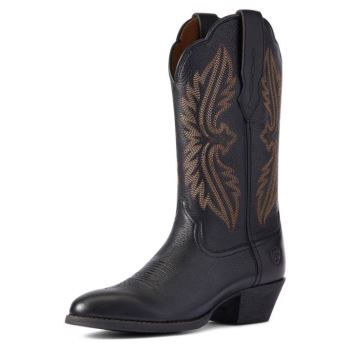 Ariat Heritage R Kappe StretchFit Western Boot Schwarz Braun | eBkqwr7u