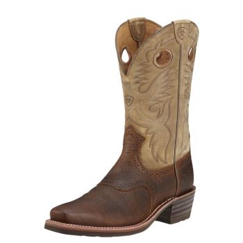 Ariat Heritage Roughstock Western Boot Earth | plsgOp63