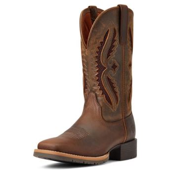 Ariat Hybrid Rancher VentTek 360° Western Boot Braun | mT2WKfU4