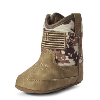 Ariat Infant Lil' Stompers Dallas Boot Braun | 3MQHv80h