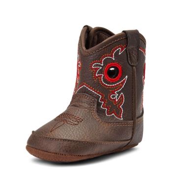 Ariat Infant Lil' Stompers Rough Stock Boot Braun | oc8OAoxM