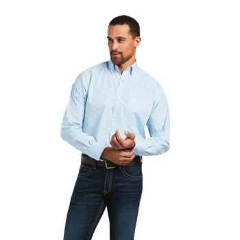 Ariat Jai Klassische Fit Shirt Cerulean | 2vRF8mQz