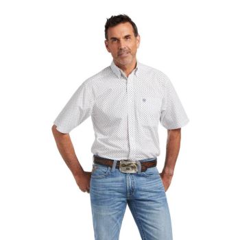 Ariat Kaspar Klassische Fit Shirt Weiß | qiznF6WT