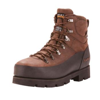 Ariat Linesman Ridge 6" GORE-TEX 400g Composite Kappe Arbeits Boot Braun | GWXw34SZ