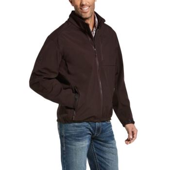 Ariat Logo 2.0 Patriot Softshell Wasser Resistant Jacket Kaffee | XZBgIWoc