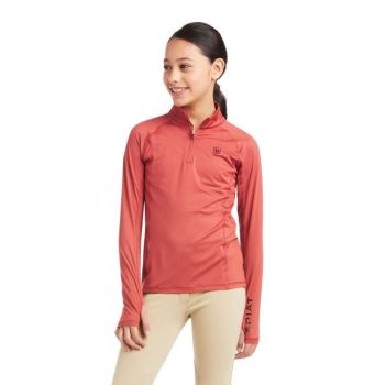 Ariat Lowell 2.0 1/4 Zip Baselayer Marsala | 0AjHkxG5