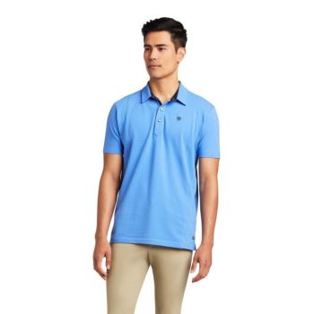 Ariat Medal Polo Blau | iByD6fzw