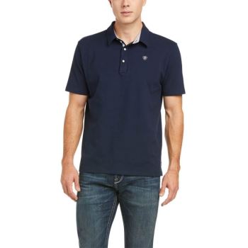 Ariat Medal Polo Navy | 8xzYxiE1