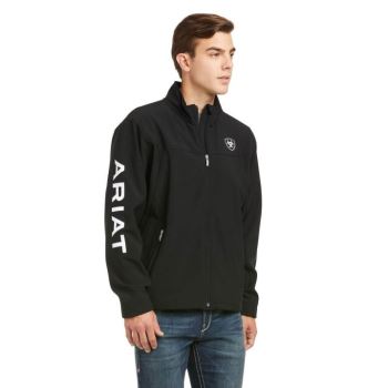 Ariat New Team Softshell Jacket Schwarz | 5OaIacGN