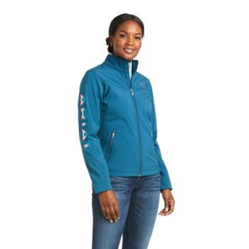 Ariat New Team Softshell Jacket Türkis | FpGGDAS0