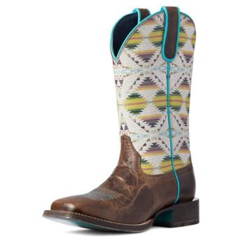 Ariat Pendleton Circuit Savanna Western Boot Braun | MZWt7r9e