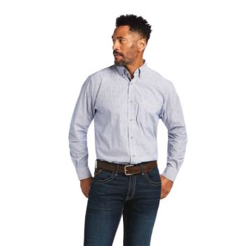 Ariat Pro Series Daniel Klassische Fit Shirt Weiß | rAjsZxyt