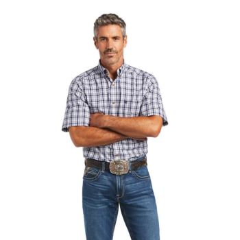 Ariat Pro Series Idris Klassische Fit Shirt Weiß | 5N6cSbcq