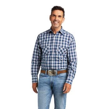 Ariat Pro Series Taj Klassische Fit Shirt Skyfall | 18jLYWGT