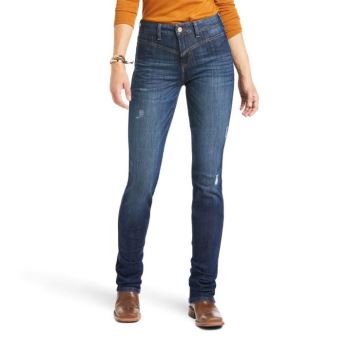 Ariat R.E.A.L. High Rise Lucy Straight Jean Pacific | dMlu3bD6