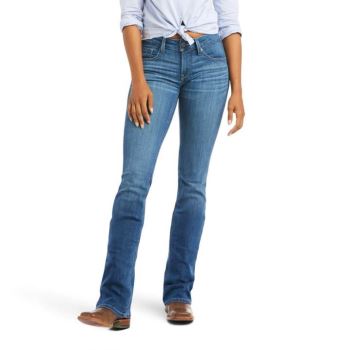 Ariat R.E.A.L. Mid Rise Patricia Boot Cut Jean Maine | zSgYX5si