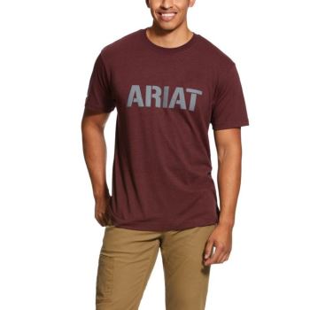 Ariat Rebar Baumwoll Strong Block Bordeaux | V3lE1rsq