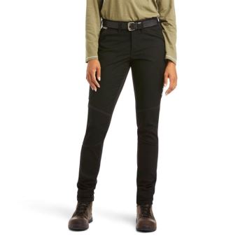 Ariat Rebar DuraStretch Ripstop Cargo Straight Leg Pant Schwarz | TfXkP7Uo