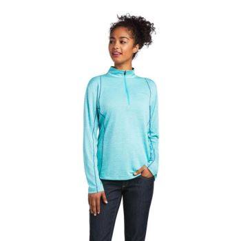 Ariat Rebar Evolution 1/2 Zip T-Shirt Meadowbrook | z2mu2y4v