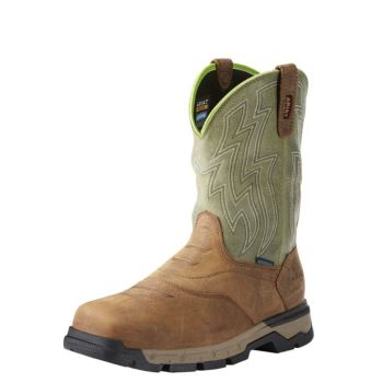 Ariat Rebar Flex Western Wasserdichte Arbeits Boot Braun | IrIyRQL3