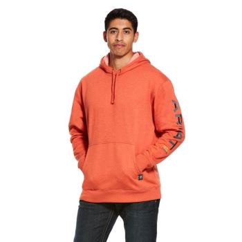 Ariat Rebar Graphic Hoodie Volcanic Heather | 2sWOSgBC