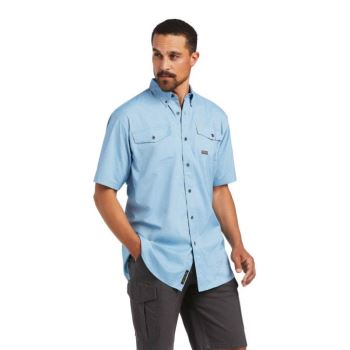 Ariat Rebar Made Tough VentTEK DuraStretch Arbeits Shirt Tiefes | vPqI0E37