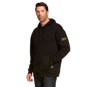 Ariat Rebar Workman Hoodie Schwarz | 6BiWbPSR